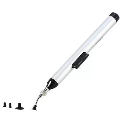Vacuum Pen Remover Pump IC SMD Tweezer Pick Up Tool Solder Tool 3 Suction Head • $10.17