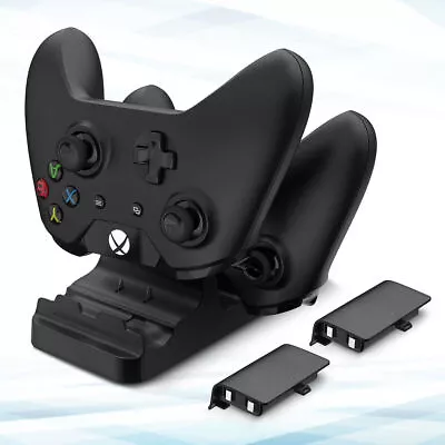 For XBOX ONE Dual Charging Dock Station Controller Charger Rechargeable Battery • $25.99