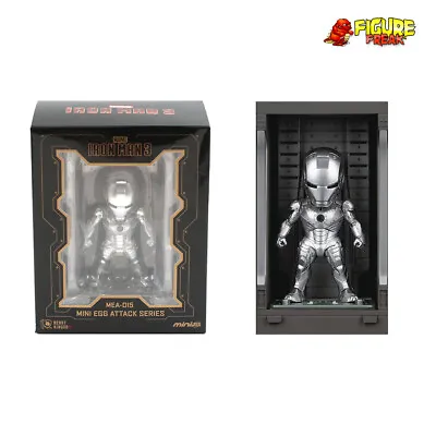 Beast Kingdom Mini Egg Attack MEA-015 Iron Man 3 Hall Of Armor LIGHT UP Mark II • $31.99