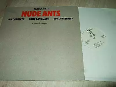 Keith Jarrett : Nude Ants Promostickered White Label Promo 2lp 1980 Ecm Germany • £10.68