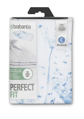 £9.99 • Buy Brabantia Ironing Board Cover C, 124x45 Cm, 2mm Foam - Cotton Flower
