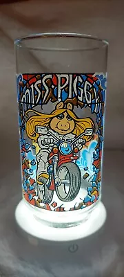 Vintage McDonalds 1981 The Great Muppet Caper Glasses Miss Piggy Kermit Set Of 3 • $11.99