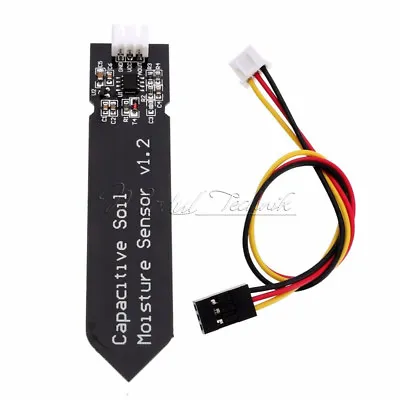 1/2/5/10Pcs Analog Capacitive Soil Moisture Sensor V1.2 Corrosion Resistant NEW • $1.08