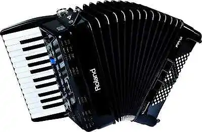 Roland Fr-1x-bk Black Accordion Lite With 26 Piano Keys And Speakers • $1669.70