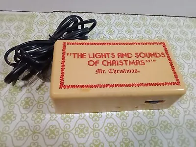 Mr. Christmas The Lights And Sounds Of Christmas Lights Plug-In WORKS • $24.95