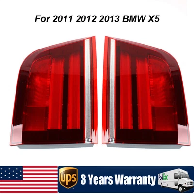 $157.01 • Buy Fits BMW X5 (2011-2013) Inner LED Tail Lights Rear Lamps 63217227793 63217227794