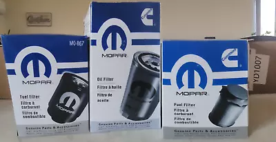 Mopar YD1007 Filter Set Dodge Ram 6.7L Cummins Diesel Filter Set Mopar OEM • $40