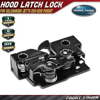 Front Lower Side Hood Latch Lock For Volkswagen Jetta 11-18 Passat 12-21 Beetle • $14.99
