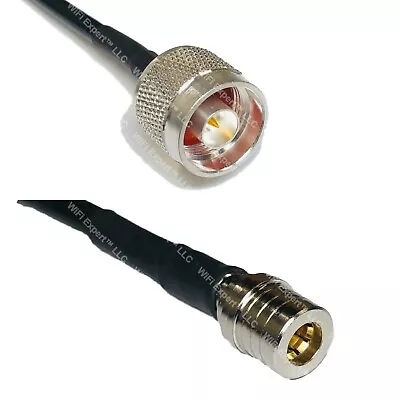 RFC240UF N MALE To QMA MALE RF Cable FAST-SHIP LOT • $15.80