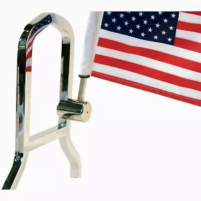 $55 • Buy Pro Pad Rear Motorcycle Flag Holder For Square Bars Like Yamaha V-Star Sissy Bar