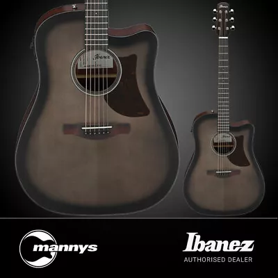 Ibanez AAD50CETCB Advanced Acoustic Guitar (Transparent Charcoal Burst Low Gloss • $499