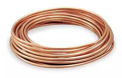 Streamline 617F Coil Copper Tubing 1/2 In Outside Dia 60 Ft Length Type L • $183.99