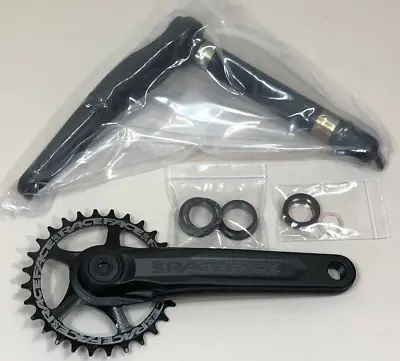New Race Face Aeffect Cinch Fatbike Crank Arm Set For 190mm Rear 28T 175mm Arm • $73.58
