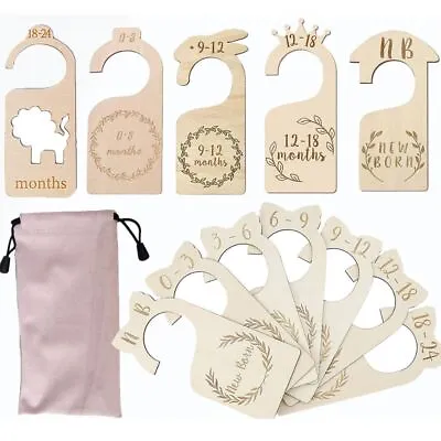 Label Assortment Infant Wardrobe Divider  Baby Clothes • £6.84