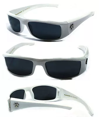 Discounted BioHazard Mens Sunglasses - White BZ1 • $16.71