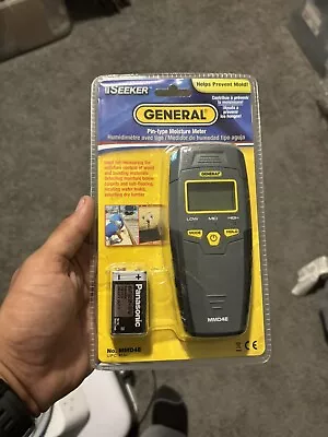 The Seeker General Pin-Type Moisture Meter Model: MMD4E • $25