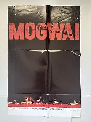 Large Vintage MOGWAI Promo Poster - Rock Action Album 2001 Matador Recs 30”x20” • $24