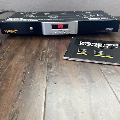 Monster Power HTS 1600 Outlet Home Theater Reference Surge Protector Power • $90