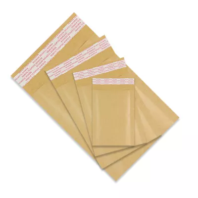 Padded Bubble Envelopes - Buy Bulk Qty's With 10 Sizes - Cheap Mailers • £2.89