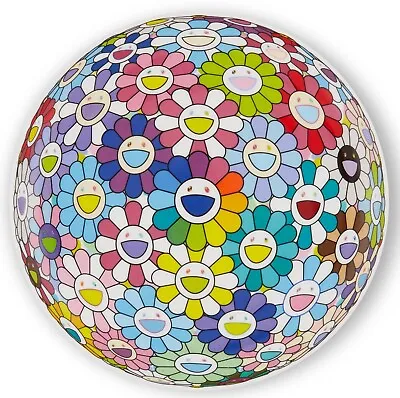 TAKASHI MURAKAMI X Coalition 'Gargantua Flower Ball' Ltd. Ed. Of 250 Plate *NIB* • $1250