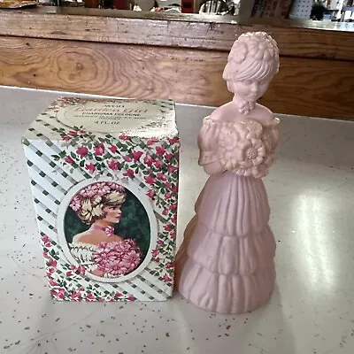 Vintage Avon Garden Girl Decanter With Charisma Cologne 4oz Full 1978 New In Box • $10