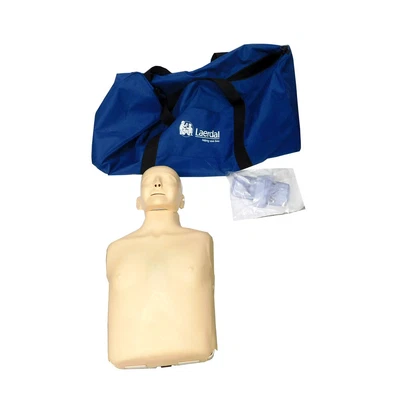 $89.99 • Buy Laerdal 120-1050 Little Anne Traing Manikin W/ (8) NEW Airways & Carrying Case