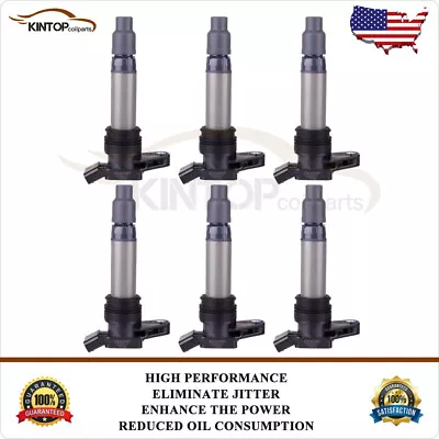 6 Ignition Coils Pack For Volvo XC90 2013-2014 L5 2.5L XC90 2007-2014 L6 3.2L • $62.99