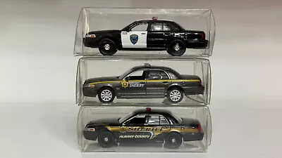 Greenlight Hot Pursuit 1/64 Ford Crown Victoria Police Interceptor 3 Cars Lot C • $9.99