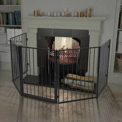 Baby Safety Fence Hearth Fire Gate Metal BBQ Pet Dog Cat PlayPen Fireplace Guard • $149.21
