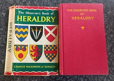 Observer's Book Of Heraldry   1966 Edition   Dust Jacket • £7.99