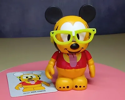 PLUTO ~ Disney Vinylmation NERDS ~ With Card And Glasses ~ Doug Strayer @ 2011 • $14