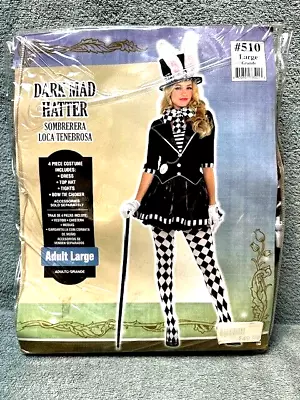 Dark Mad Hatter - Adult - Size - Large • $39.95