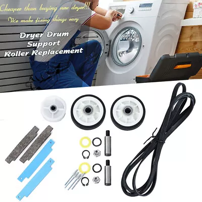Dryer Maintenance Kit For Maytag Crosley 33002535 306508 12001541 Belt Roller • $28.59