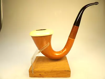 Calabash Gourd Sherlock Holmes Solid Block Meerschaum Bowl Pipe Briar Extension • £163.82