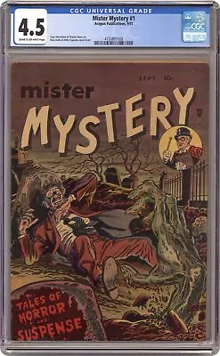 Mister Mystery #1 CGC 4.5 1951 4120897008 • $1040