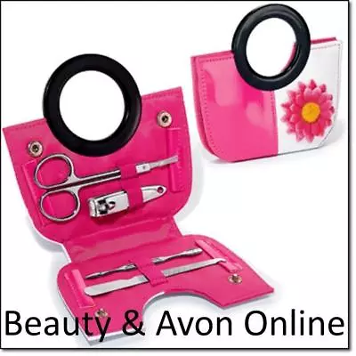 Avon Mini Tote Manicure Kit ~ Cute Gift!!  **Beauty & Avon Online** • $14.95