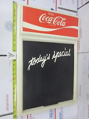 Coca-Cola Coke Today's Special Display Board Vintage Aged Chalkboard 24  • $149.99