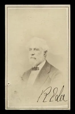 Rare Signed / Autographed CDV Of Civil War Confederate General Robert E. Lee • $6119.99