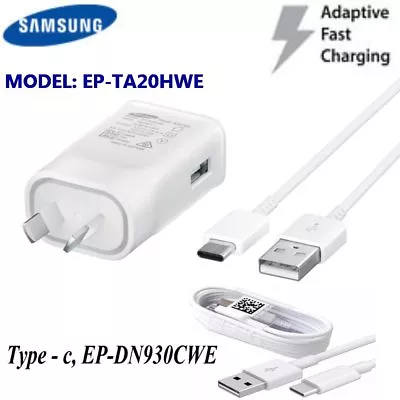 Original Samsung Fast Charge Travel AC Wall Charger For Samsung S8 / S8+ (white) • $4.99