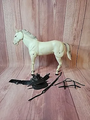 1973 Lone Ranger Horse  SILVER  12'' Needs Refurbishing See Description  • $34.99