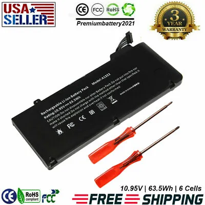 ✅A1322 Battery For Apple MacBook Pro 13 Inch A1278 Mid 2009 2010 2011 2012 • $17.85