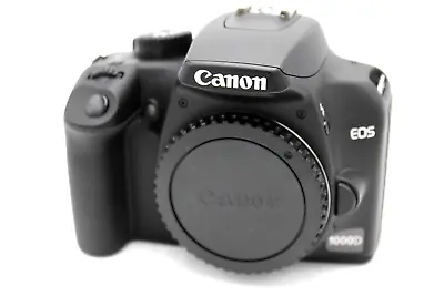 Canon EOS 1000D 10MP Digital SLR Camera - Black (Case Only) • £109.60