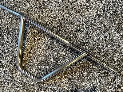 Old School Bmx Original Cw Racing Prototype Mustache Handle Bars Og Chrome Vdc • $599