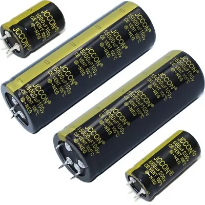 25V - 450V Snap-in Electrolytic Radial Capacitors Value Range 100uF - 100000uF • $101.56