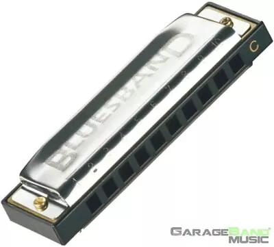 Hohner BluesBand Harmonica Key Of C Blues Band Stainless Steel 1501 • $8.99