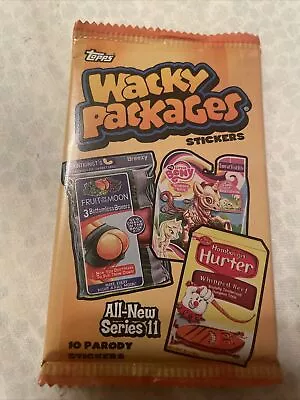 2013 Wacky Packages All New Series 11 Stickers Unopened Pack - Factory Sealed • $6.99