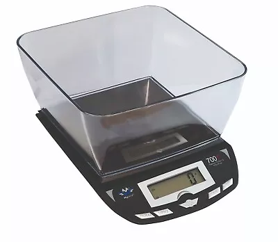 My Weigh 7001DX Black Slimline Digital Kitchen Scales With Bowl 7kg  X 1g • £34.95