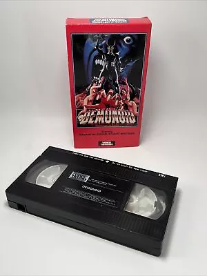 DEMONOID: MESSENGER OF DEATH 1981 / 1983 VHS - RARE CULT POSSESSION HORROR Eggar • $25.59