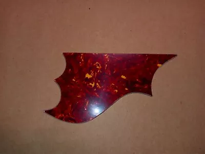 4 Ply Tortoise Vinyl Bat Wing Mandolin Pickguard • $6.99