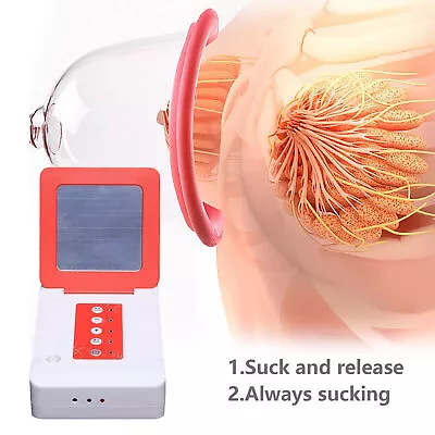 $19.86 • Buy New B/C/D Cup Nursing Breast Enlargement Pump Instrument Vacuum Therapy Massager